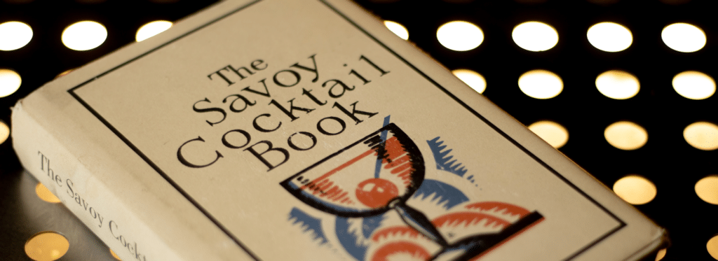 The Savoy Cocktail Book